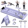 JANUA Pilates Board - Pilates Reformer Set, Multi-Purpose Foldable Pilates