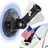 TEANTECH Suction Cup Flag Holder for RV,Camper Flag Pole, Car