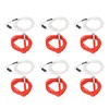 6Pcs Thermistor Wires with Terminal 6Pcs Heating Rods 3D Printer