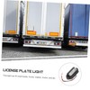 SUPVOX 4pcs 12v Led License Plate Light Tail Light for