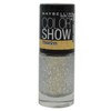 NEW Maybelline Color Show Brocades Nail Polish - 770 Silver