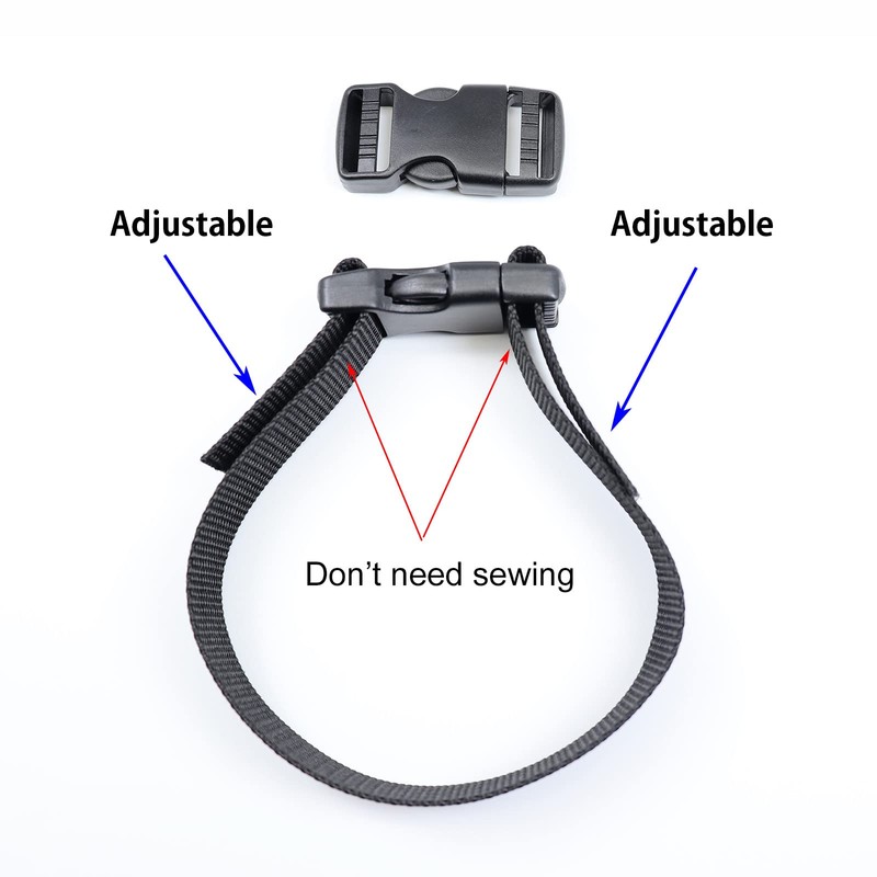BOSWOAK Quick Side Release Buckles 1 Inch,1 Inch Wide 2