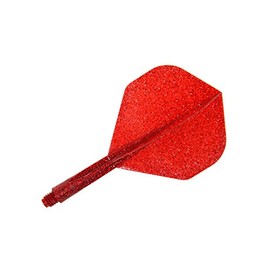 Condor Darts Lame Glitter Flight Standard Short Red