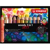 STABILO STABILO - Buntstift, Wasserfarbe & Wachsmalkreide - woody 3