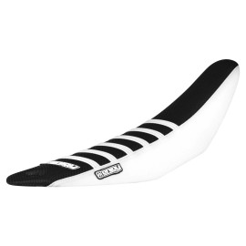 Enjoy MFG 2022-2024 Yamaha YZ 85  Gripper Seat Cover  WHITE/BLACK/WH