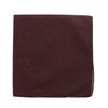 Motique Accessories Solid Color Bandana (Brown)