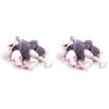SUNCHSEN Real Rabbit Fur Mice Toys Pet Toy Children's Toys