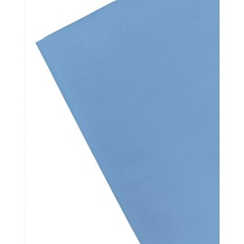 Plain Sky Blue Fabric - 45 inch / 112 cm Wide - for Dressmaking, Art & Craft, Sewing - Per Metre