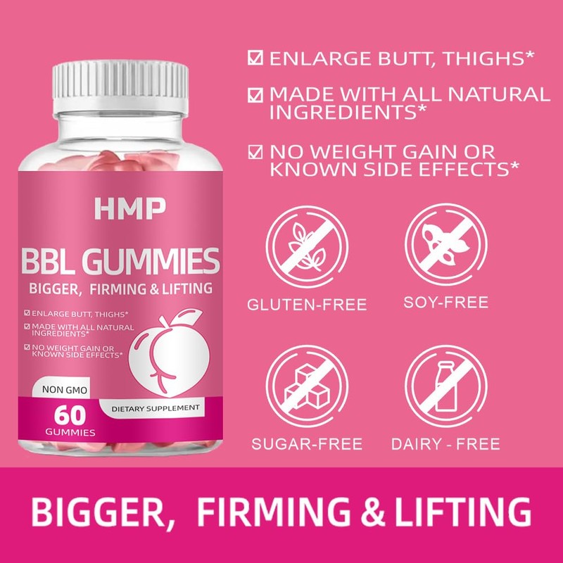 BBL Gummies - Sculpt Your Butt and Hips