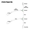 Dr.Fish 6PCS Sea Fishing Rigs Beach Casting, Flapper Rigs Hooks