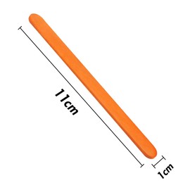 VGOODALL Pack of 400 Colourful Wooden Sticks, Wooden Ice Sticks for Crafts, Popsicle Sticks, Ice Sticks Made of Wood, Colourful, Natural Cosmetics