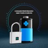 Fingerprint Padlock with USB Charging Ultra-Light Intelligent Safety Electronic Lock