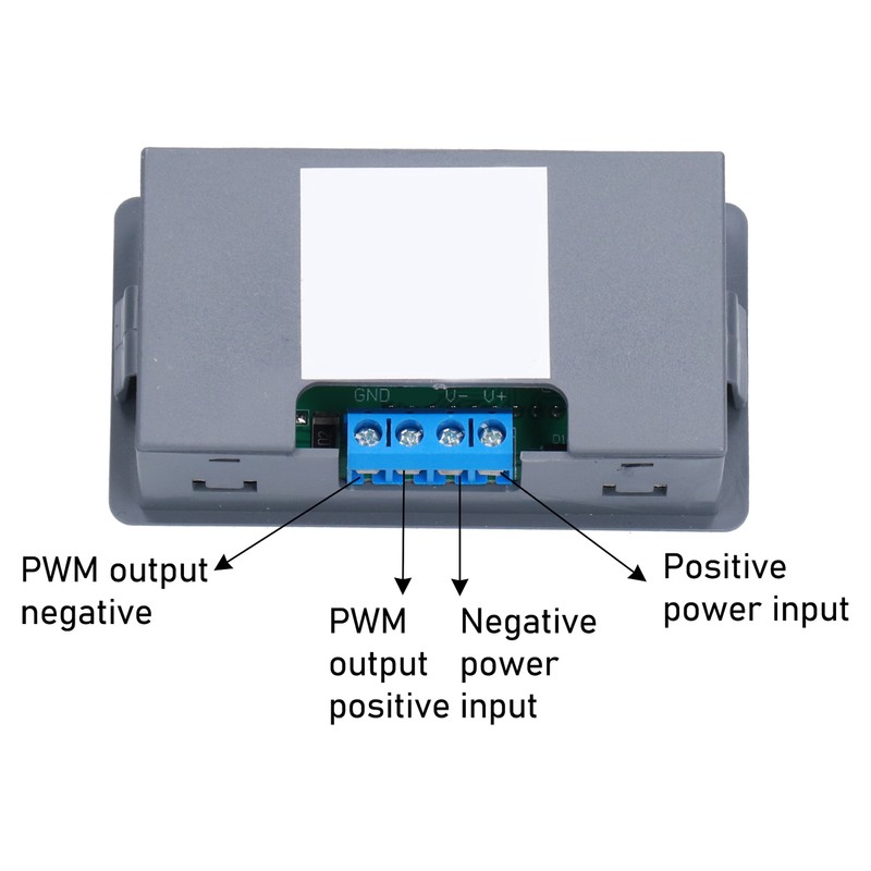 PWM Pulse Generator Large Display Range Soft Start LCD Display
