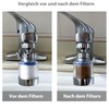 VZU Pack of 2 Tap Filters, 360° Water Filter Tap