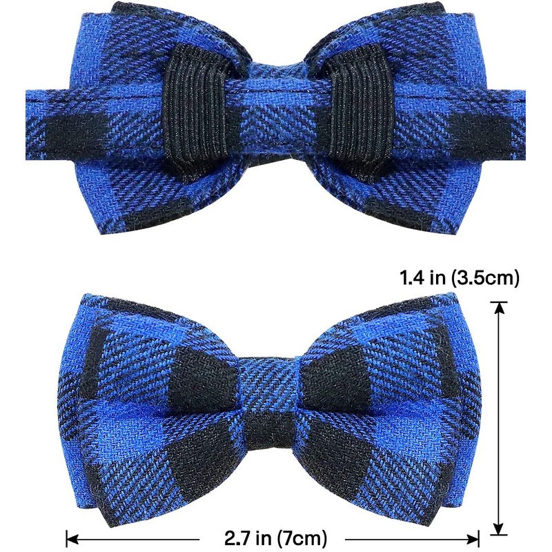 Cat Collar with Bell and Bow Tie, Quick Release Safety