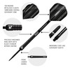 Harrows SUPERGRIP BLACK EDITION 90% Tungsten Steel Tip Darts Set.