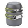 Camping Cookware Set with 3000W Camping Stove Cooking Pots Pans