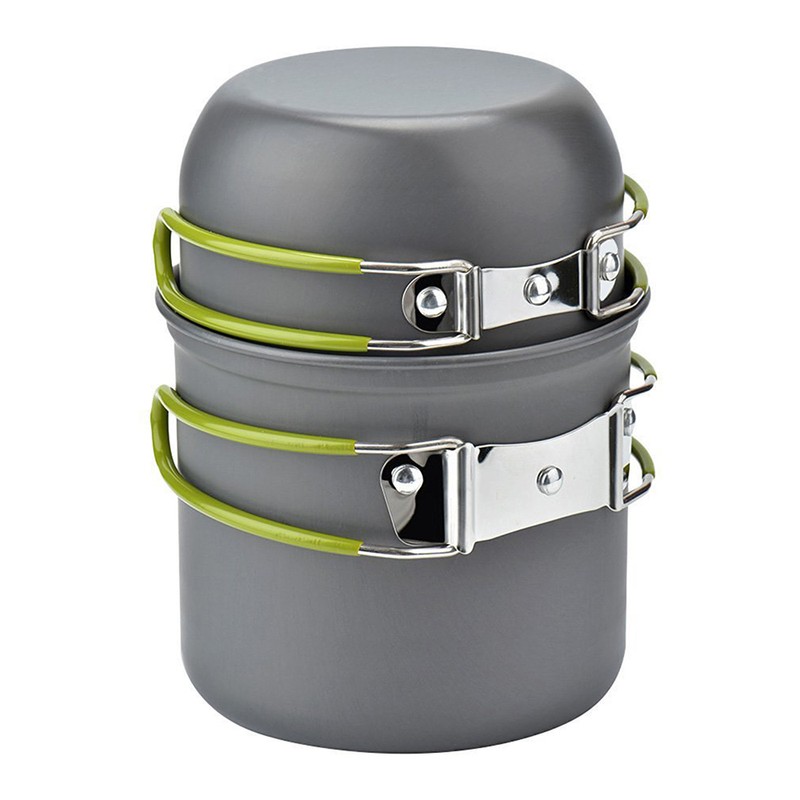 Camping Cookware Set with 3000W Camping Stove Cooking Pots Pans