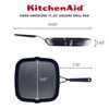 KitchenAid 84808 Hard Anodized Nonstick Square Grill Pan/Griddle with Pour