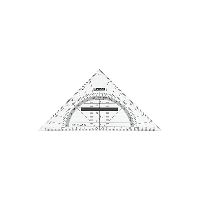 Brunnen Geometry Triangle Set Square for School and Office 16