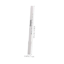 Ipetboom 5 Set Eyebrow Embroidery Positioning Pen Brow Pencil Temporary Tattoo Pen Tattoo Markers for Eyebrow Brow Lamination White Eyeliner Pencil Liquid
