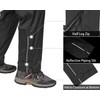 33,000ft Men's Rain Pants, Waterproof Rain Over Pants, Windproof Outdoor