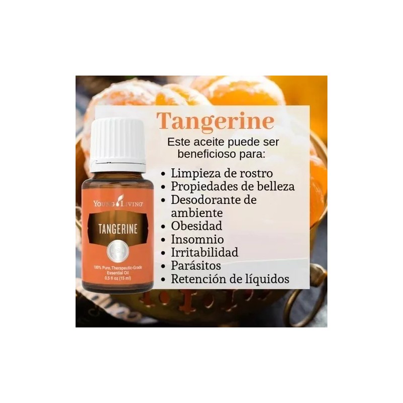 Young Living Aceite Esencial De Mandarina 15 Ml Sellado Young