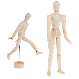 Drawing Doll, Wooden Model, Movable, Cartoon Model, Mannequin, Jointed Doll, Body for Drawing, Model Doll, Figurine, Fine Art, Doll, Wooden Doll, Picture, Figurine, Drawing, Doll, Sketching, Practice,