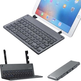 ZAMZAM Folding Portable Wireless Keyboard Compatible with Xiaomi 12/12S/12T/12X/11/11T/11i/Mi/Pro/Plus/Ultra/Lite/5G Fully Universal Providing 10H Use, 360H Standby, Portable, Compact, Rechargeable