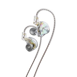 FIIO JD10 Transparent FIO-IEM-JD10-T Earphones, Earphones, Earphones, Dynamic Driver