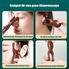MIUPOO Wooden Nose Bridge Eyes Face Head Massage Face Roller