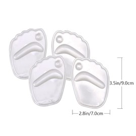 Ipetboom 1Set Comfortable Forefoot Cushions Gel Pads for High Heels Foot Padding Durable Material for All Shoe