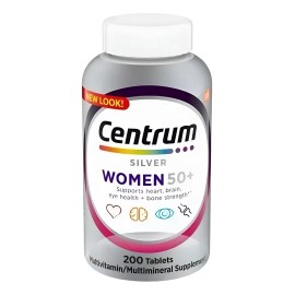Centrum Silver Women 50+ Multivitamínico Mujer 200 Tabletas Sin Especificar