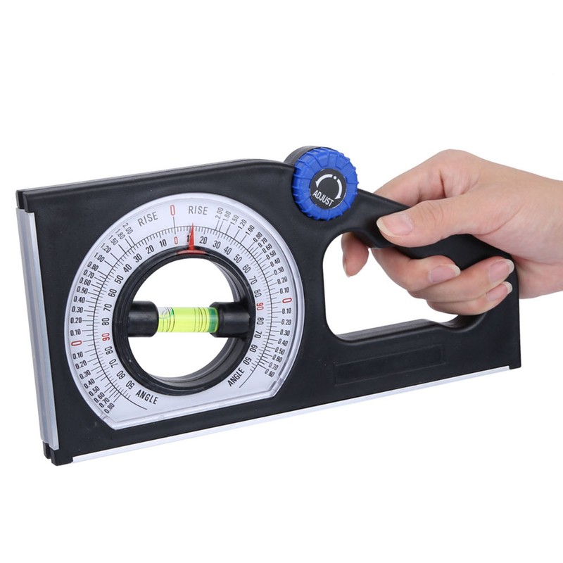 Multifunctional ABS Engineering Slope Level Meter Angle Measuring Scale Tool(with
