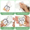 Reallnaive 50 Packs Woodland Baby Shower Pocket Tissues for Guests