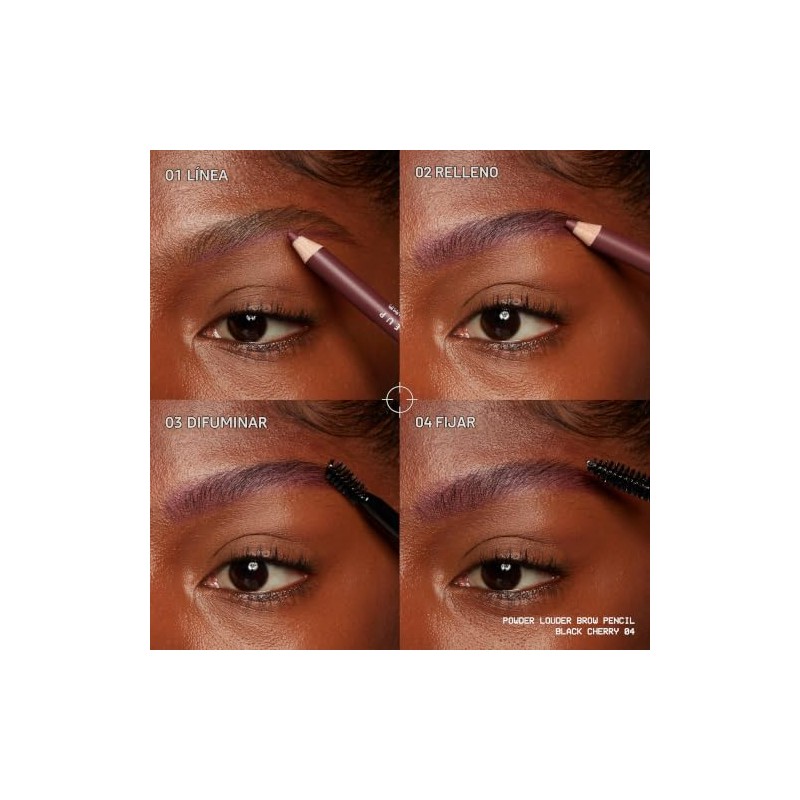 Nyx Professional Makeup, Powder Louder Brow Pencil, Lápiz de Cejas,