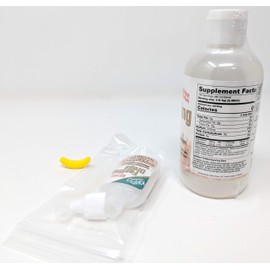 Keto Chow | Fasting Drops | Designed to Provide The Sodium and Magnesium The Body Needs | Perfect for The Keto Diet and Intermittent Fasting | On The Go Container | (250ml/8.3 fl oz. Refill)