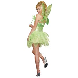 Dreamgirl Women's Fairy-Licious Costume, Green, Large