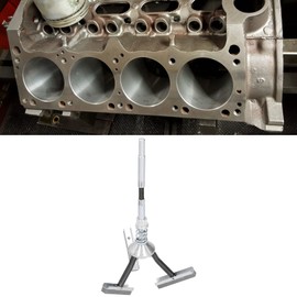 32 mm - 90 mm Cylinder Hone Engine Cylinder Hone Tool 3 Jaws Adjustable Cylinder Deglazer Piston Honer Car Engine Flexible Shaft Tension Tool for Cars Trucks Buses