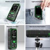 Laser Measuring Tool, 656FT Recharge Luminous LCD Display Dual Laser