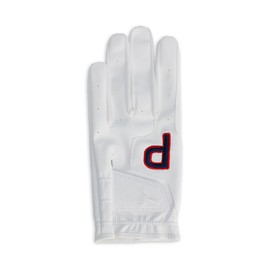 PUMA Men's Golf P Glove (Left Hand), bright white/deep navy