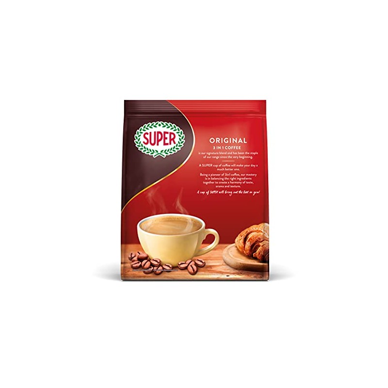SUPER Original 3 in 1 Instant Coffee - 800g, 40