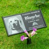 Heavy Duty Grave Marker Stand for 8x4 Inch Pet Memorial
