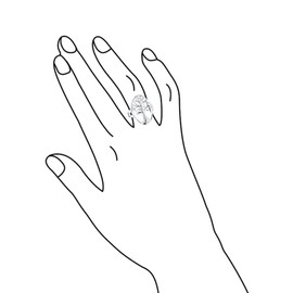 Large Open Oval Statement Family Wishing Tree Of Life Ring For Women For Wife Teen 925 Sterling Silver