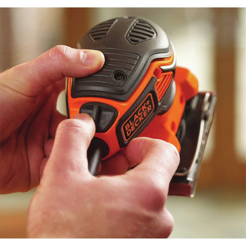 Black And Decker 2.0 Amp Electric 1/4 Sheet Orbit Sander
