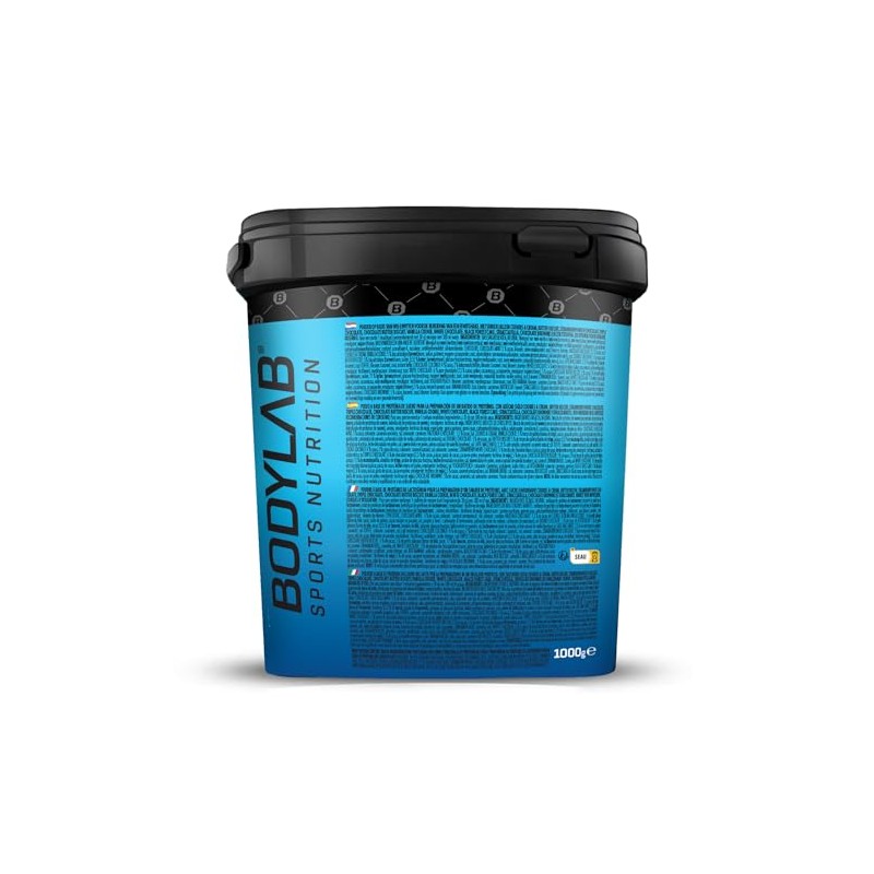 Bodylab24 Whey Protein Pulver, Rote Banane, 1kg