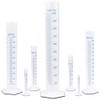 100ml Plastic Graduated Cylinder, Printed Graduations, Single Metric Scale, Polypropylene,