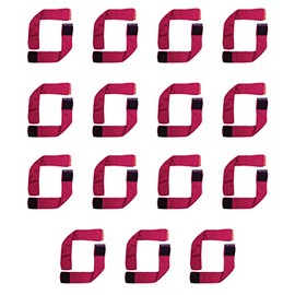 Sleeve Scrunchies Multi-Pack for Soccer, Softball and other Sports - pack of 15 pairs - color Pink/Pink