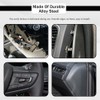 Rebvugr 100Pcs 10 Sizes Auto Car U-Clip Metal Trim Panel