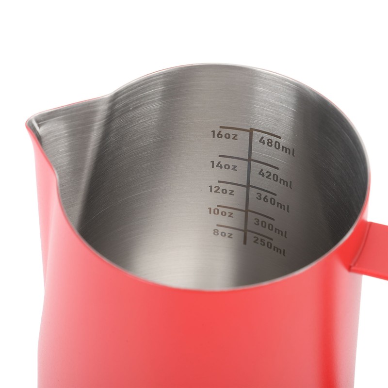 480ML Coffee Frothing Cup 304 Stainless Steel Milk Frother Jug
